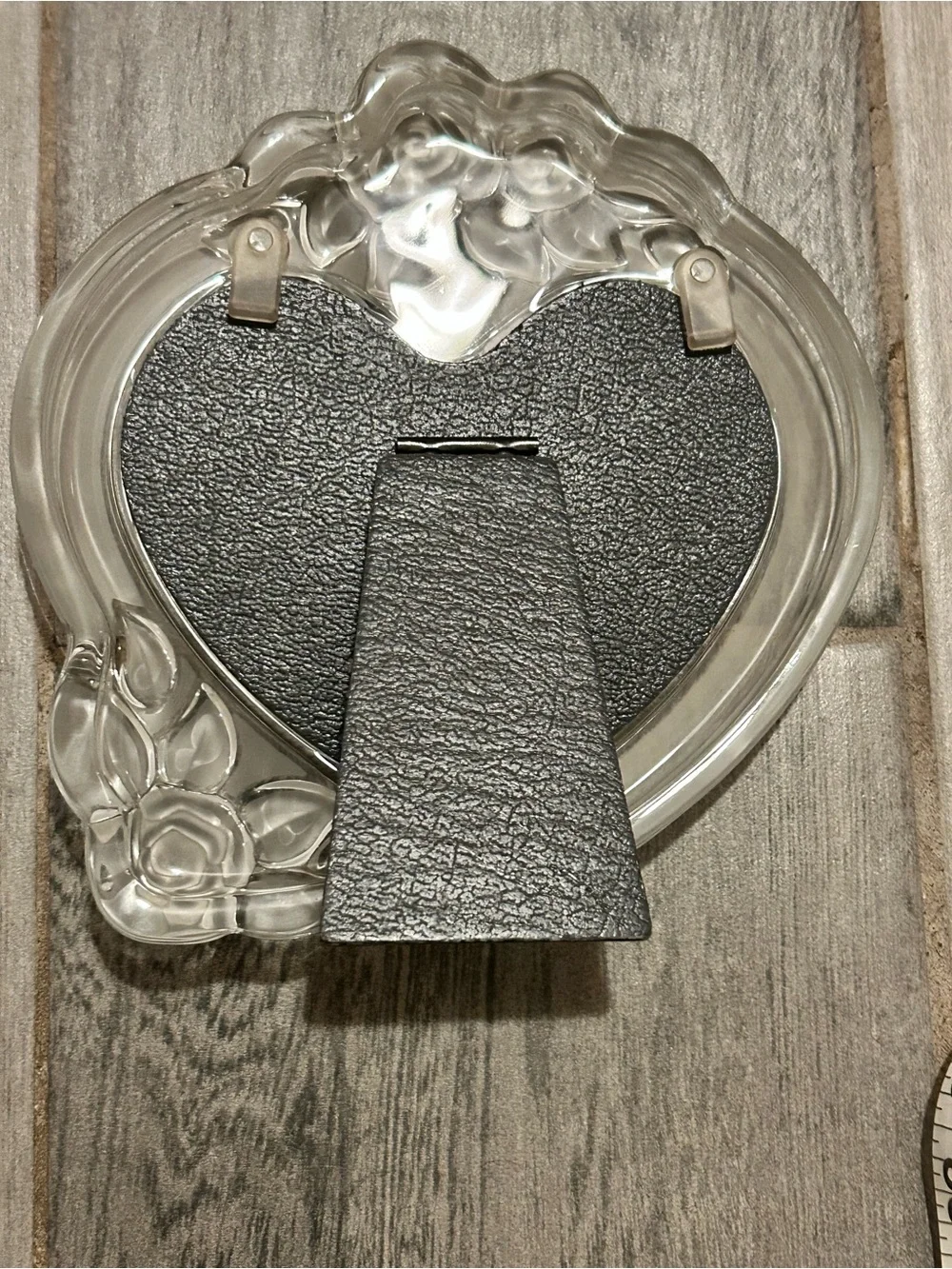 Mikasa Rosemont single heart crystal picture frame